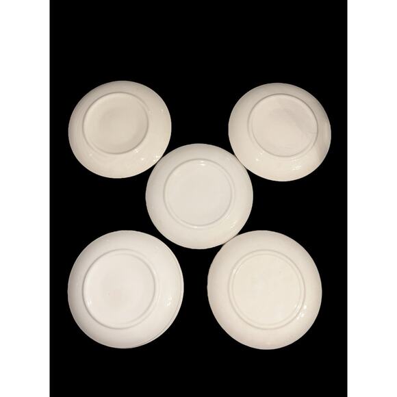 Marcrest Blue Spruce Pine Cone Saucers. Set Of 7. - Picture 5 of 6